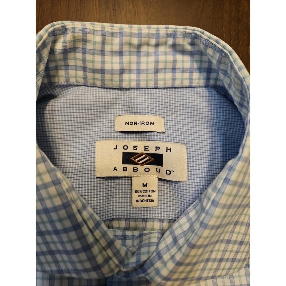 Joseph Abboud‎ Non Iron Long Sleeve Button Up Mens Shirt Medium